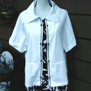 Zenergy by Chico's White Jacket